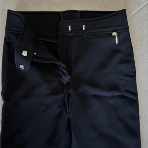 FERA black stretch ski pant 4S and ski socks